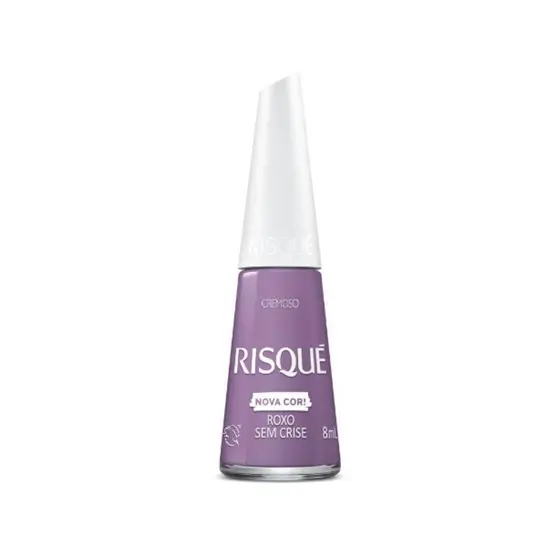 Esmalte Risqué Cremoso Roxo Sem Crise 8ml