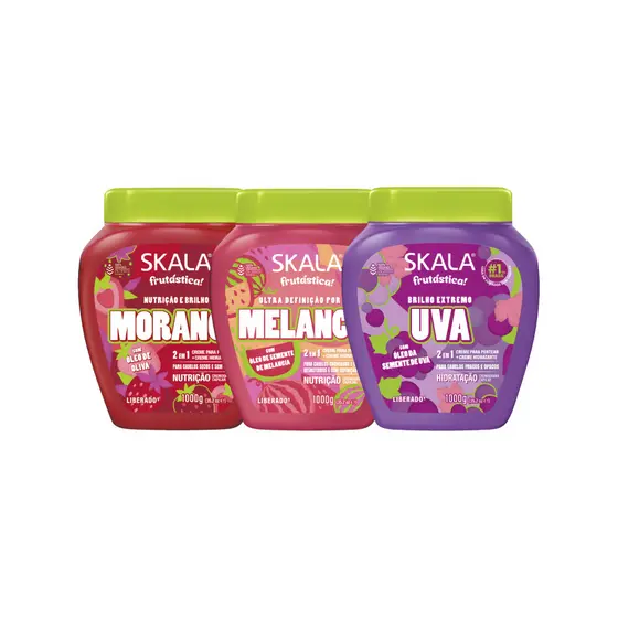 Kit Cronograma Skala Frutástica (3 produtos)