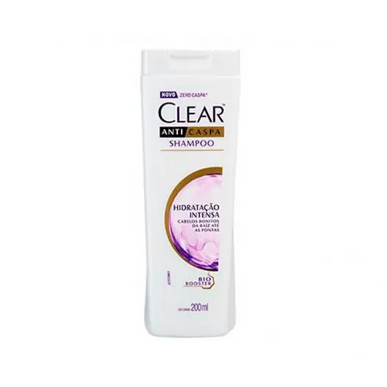 Shampoo Anticaspa Clear Hidratação Intensa 200ml