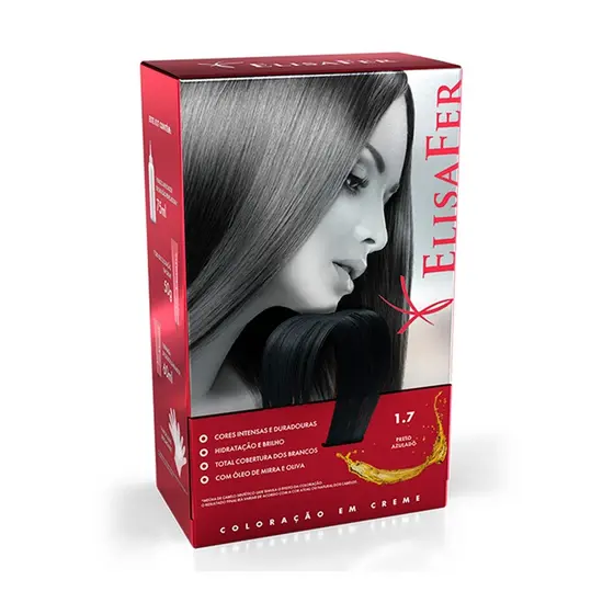 Tintura Elisafer 1.7 Preto Azulado