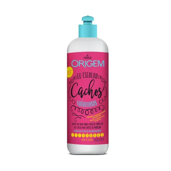 Ativador De Cachos Nazca Origem Volumosos 500ml