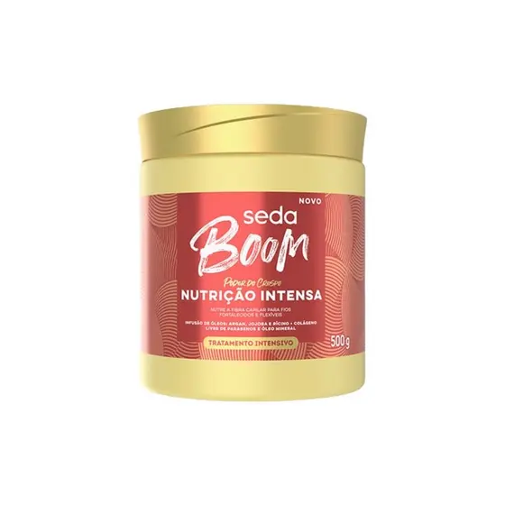 Máscara de Tratamento Seda Boom Nutrição Intensa 500g