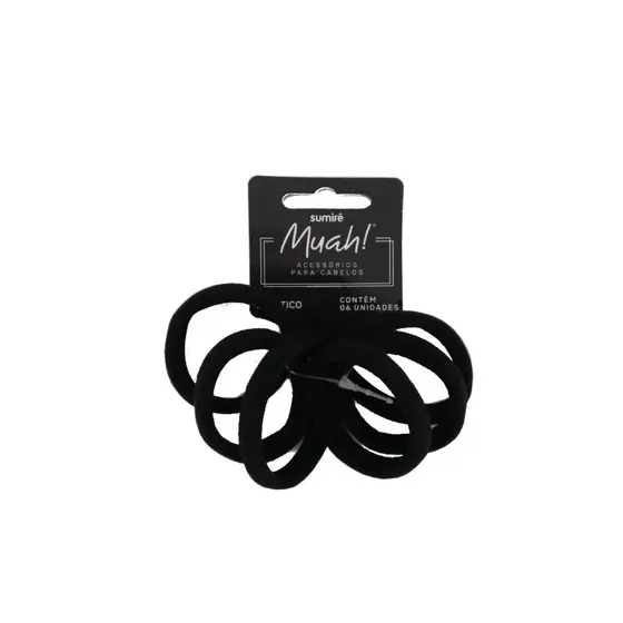 Elástico Muah Meia Calça Preto