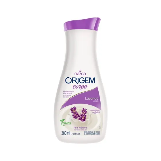 Loção Hidratante Corporal Nazca Origem Lavanda 380ml
