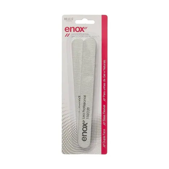 Lixa Para Unhas Enox Profissional Granu Média