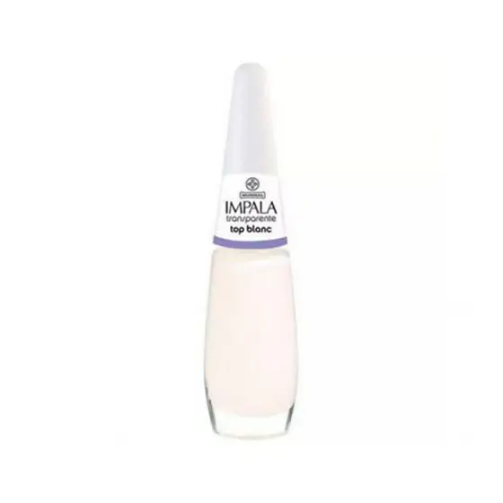 Esmalte Impala Transparente Top Blanc