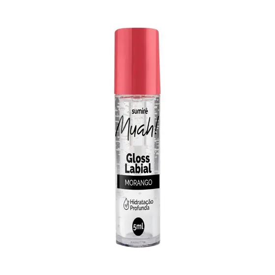 Gloss Labial Muah! de Morango