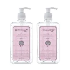 Kit Álcool Em Gel Higienizante Giovanna Baby Classic Rosa 500ml 2 unidades