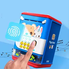 Cofrinho Digital Puxa Notas Digital Senha perfeito para crianças