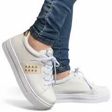 Tênis Feminino Sola Alta Branco Confortável Ramarim 2593121-6