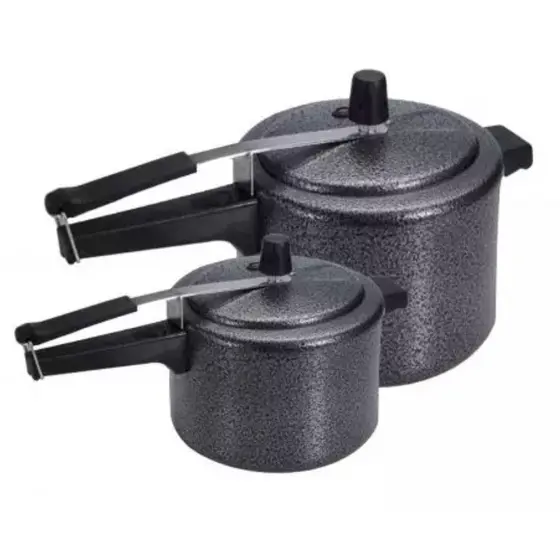 KIT COM 2 PANELAS DE PRESSÃO CRAQUELADA VÁRIOS KITS - APROVADO SELO DO INMETRO + ENVIO RÁPIDO E SEGURO