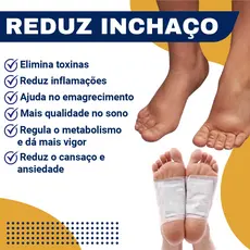 Adesivos Para Os Pés Impurezas e Toxinas Eliminador de Impurezas