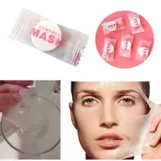 Máscaras Faciais Desidratadas Comprimidas Kit 30 a 120 Unidades para Skin Care, Spa e Estética