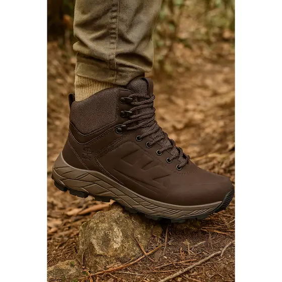 Bota Adventure Trek Welt Masculina Vnt Em Couro 37 Ao 46