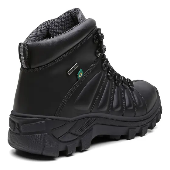Bota Masculina Adventure Couro Legitimo Coturno Confortável
