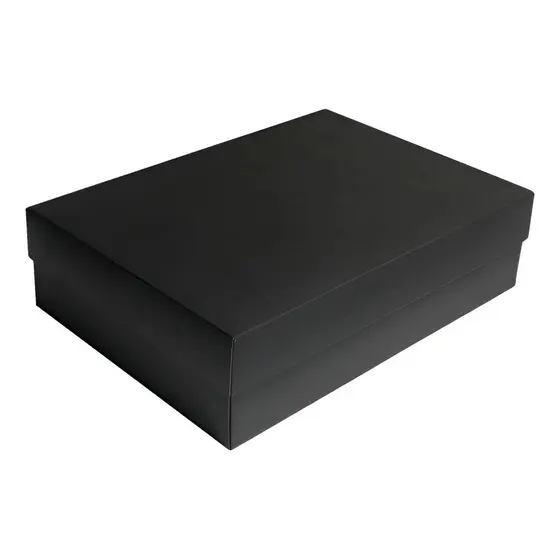 Caixa De Presente 35x24x10 Preta Premium Gift Box Com tampa  Formatura Organizadora