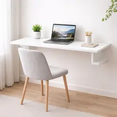 Mesa Escrivaninha Suspensa 80 cm Escritório Notebook Home Office Setup Gamer - Envio Imediato