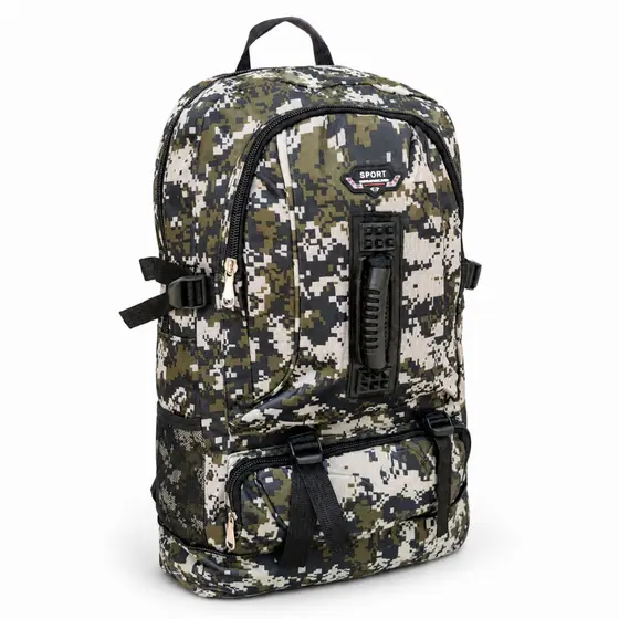 Mochila 50L Tática Impermeável Grande Militar Reforçada Camping Trilha Masculina Bolsa Mochilão