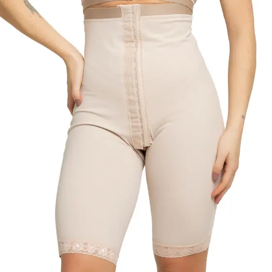 Bermuda Pós Parto Short Cinta Feminino Abdominoplastia
