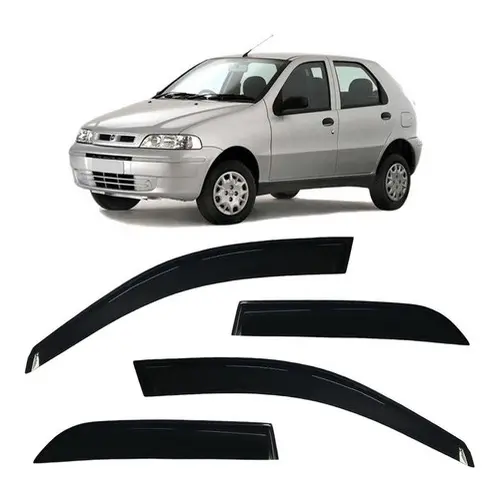 Defletor Calha de Chuva Palio 1996 a 2016 4 Portas Ecoflex