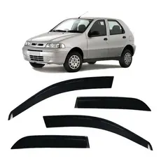 Defletor Calha de Chuva Palio 1996 a 2016 4 Portas Ecoflex