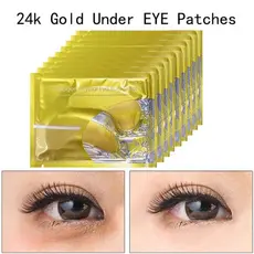Kit 10 Pares De Mascara De Colágeno hidratante Para Região Dos Olhos collagen crystal eye mask