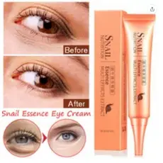 LAIKOU Creme Snail Essence Areá Dos Olhos Reconstrução Todo Tipo De Pele 30g