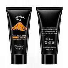 Máscara De Rosto Preta Volcanic Mud Acne / Máscara Facial Lama Vulcânica Peel Off 60 ml