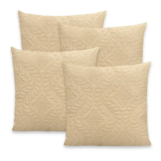 Kit 4 Capas de Almofada Supreme 40x40cm –Design Matelado Ultrassônico, Decoração, Quarto, Sala