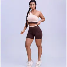 Conjunto Bicolor Fitness Zero Transparencia