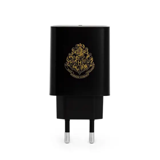 Carregador Turbo USB-C 33W Preto | Hogwarts Harry Potter