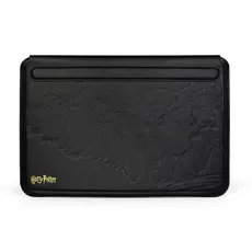 Capa para Notebook 16" de Couro Sintético Preta | Harry Potter