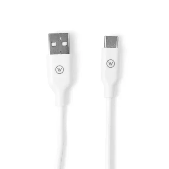 Cabo USB para USB-C Branco | iWill Essencial