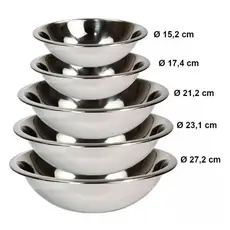 Saladeira Tigela Inox Vasilha Bacia Grande