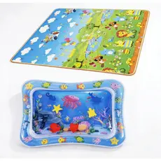 Kit 2 Tapetes Interativos Infantil Pedagógicos Sensorial Intuitivo Coordenação Tatame Dobrável