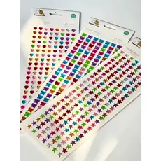 Adesivos de Strass 3D para Animais de Estimação – Decoração Colorida e Fofa