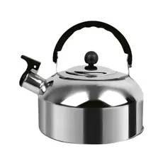 Chaleira Com Apito 2 Litros Aço Inox Fervura Rápida