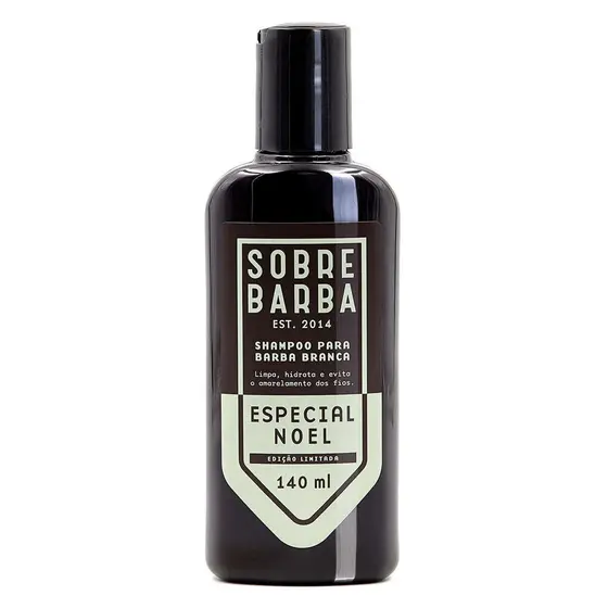 Shampoo para Barbas Brancas Sobrebarba 140ml