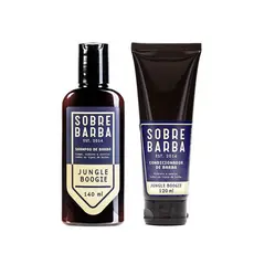 Kit Sobrebarba - Shampoo e Condicionador de Barba - Jungle Boogie