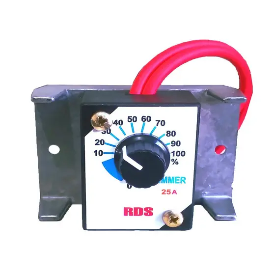 Controlador dimer potência tensão exaustor 110 220v dimmer 25a 4000w