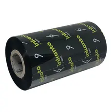 Ribbon 110x300 Cera (wax) Armor Inkanto AWR1 Externo para impressora térmica Zebra Argox Elgin Postek Zetex L42Pro