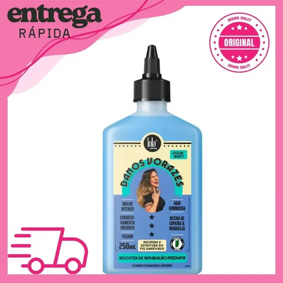 Booster Danos Vorazes Lola Cosmetics 250ML Bom Preço