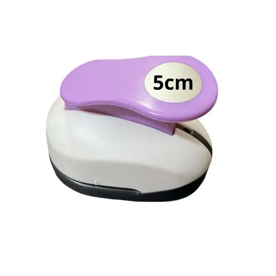 perfurador grande círculo de 5cm 50mm para tag adesivo Eva papel furador circular