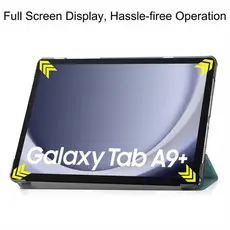 Capa Magnetico inteligente Slot de caneta / Acrílico Magnética com Suporte Caneta compativel Para GalaxyTab A9 Puls 11º
