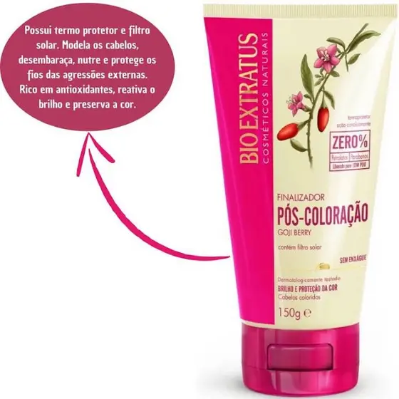 FINALIZADOR PÓS-COLORAÇÃO 150g - PROTEÇÃO DA COR