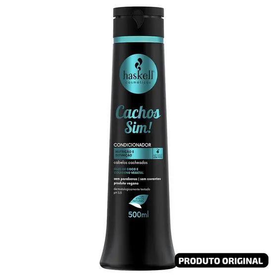 Condicionador Cachos Sim 500ml - Haskell