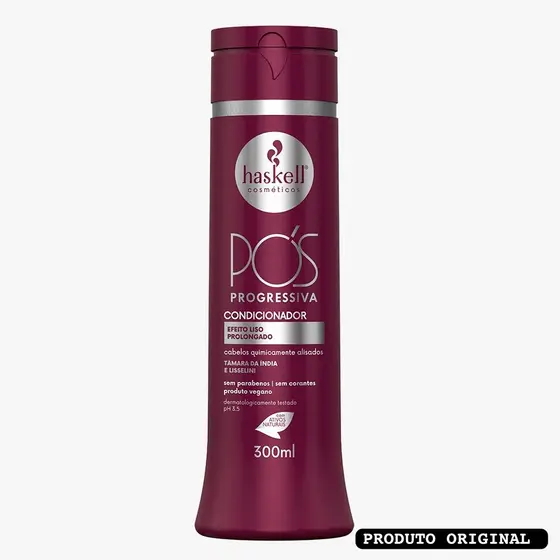Condicionador Pós Progressiva Haskell -300ml