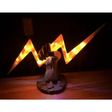 Luminária Percy Jackson Abajur Led Ladrão de Raios