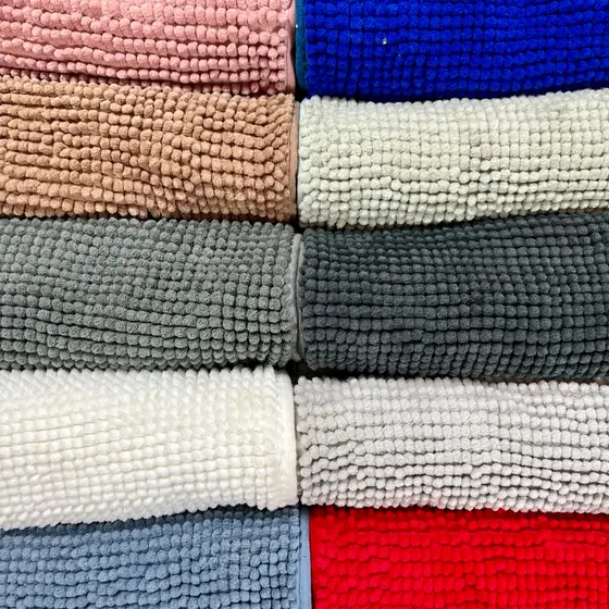Tapete 40x60cm 50x80cm 50x100cm colorindo para banheiro bolinha Macarrão Microfibra