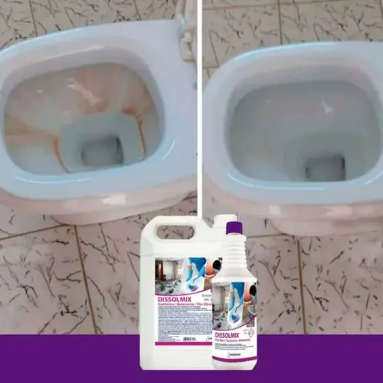 Dissolmix 5l Para Limpeza De Vasos e Pisos